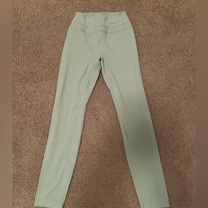 Gymshark Whitney Simmons green leggings - size small - worn 1 time